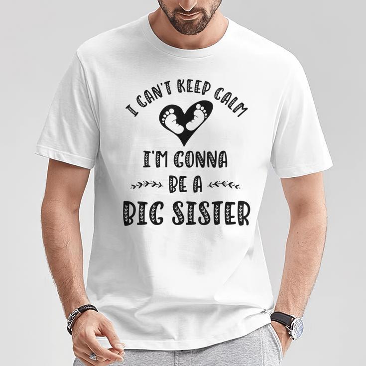 冷静になれないお姉ちゃんになるよ Tシャツ 面白い贈り物
