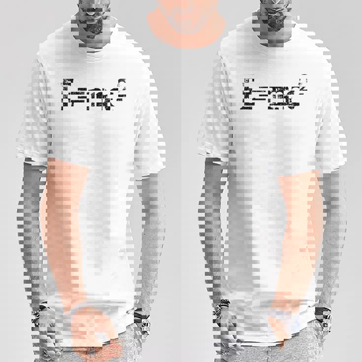 物理相対性理論e Mc2方程式の式 EMc2 Tシャツ 面白い贈り物