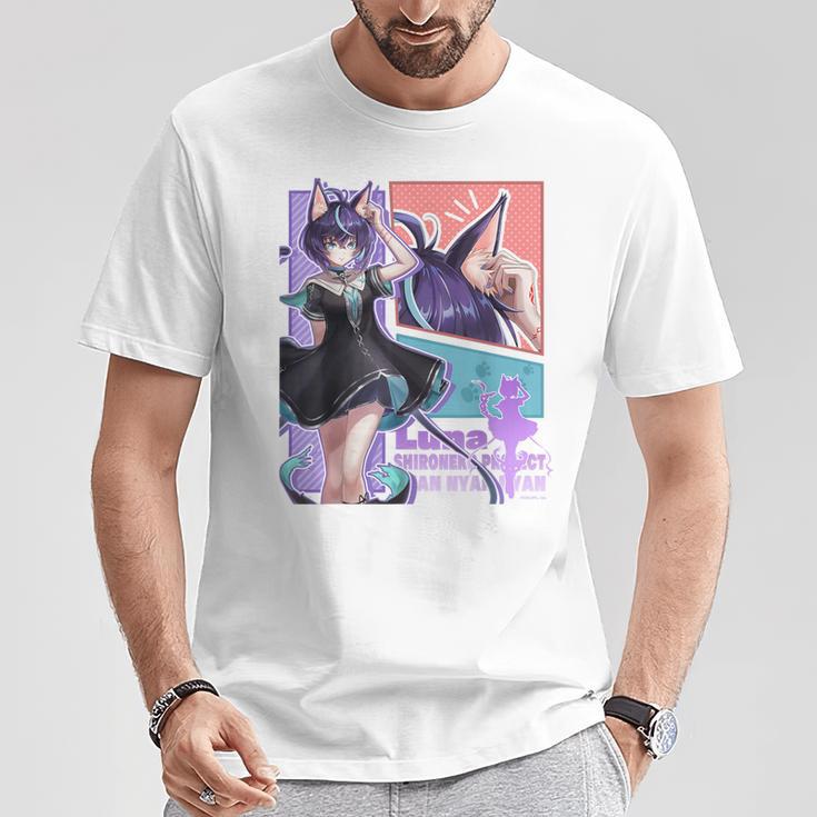 白猫プロジェクト ネコミミスト（ルナ） Comictyle Tシャツ 面白い贈り物