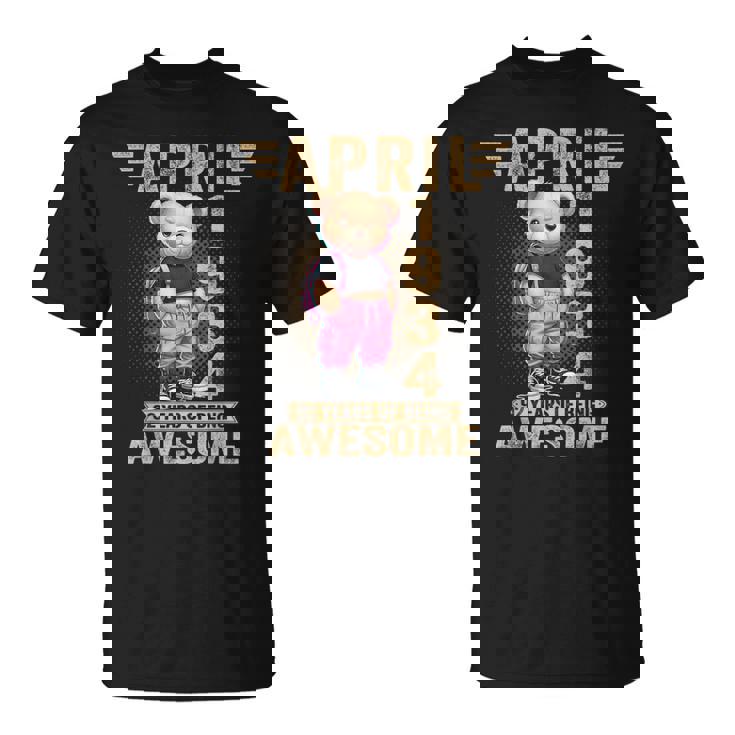 1934年4月 92歳の誕生日 92歳のテディベア Being Awesome Tシャツ