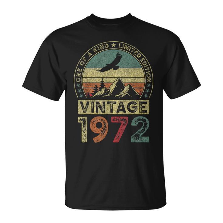 1972年ヴィンテージ、限定版、54歳の誕生日、54歳 Tシャツ