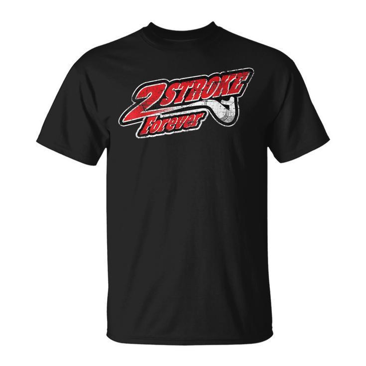 2ストローク フォーエバー モトクロス&エンデューロライダー Tシャツ