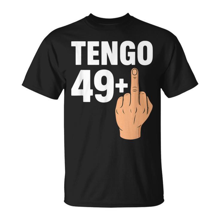 50歳の誕生日 おもしろユーモア 49 プラスワン オリジナルパーティー Tシャツ