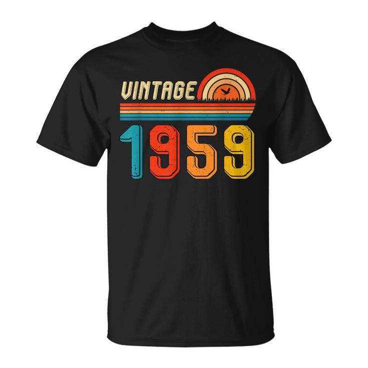 67歳の誕生日プレゼント 67歳 男性 女性 レトロ ヴィンテージ 1959 Tシャツ
