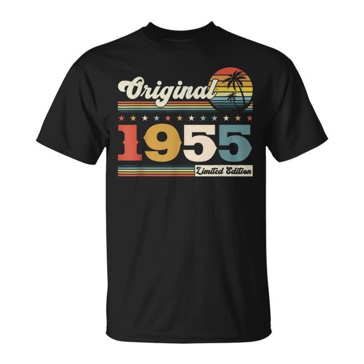 70 歳の誕生日 男性 オリジナル ヴィンテージ 1955 年 ギフト Tシャツ