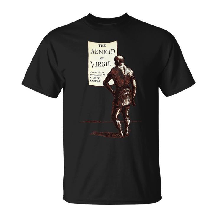 The Aeneid Virgil Vintage Book Cover T-Shirt