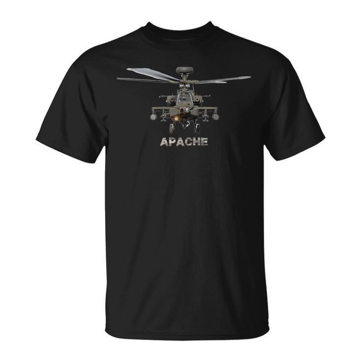 Ah-64 アパッチヘリコプター Tシャツ