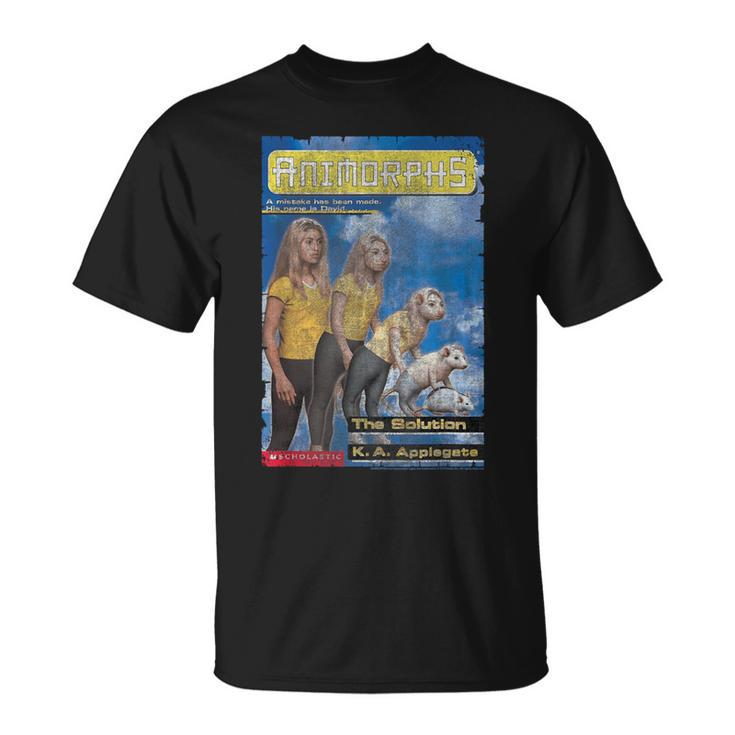Animorphs The Solution Opossum Transformation Book Cover T-Shirt