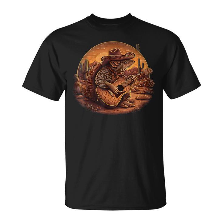 Armadillo ウェスタンカウボーイシャツ メンズ レディース カントリーミュージック Tシャツ