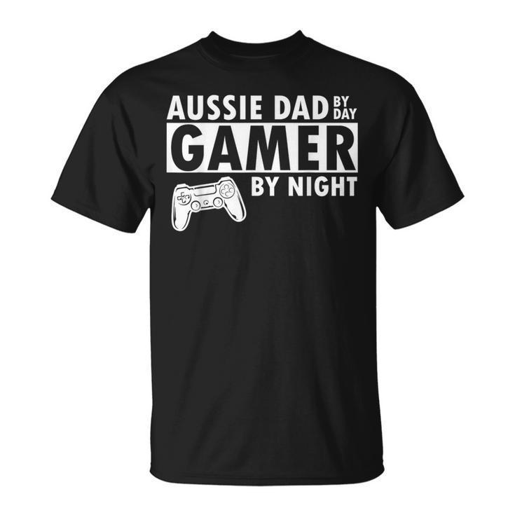 Aussie Dad Cool Regali Per Papà Pastore Australiano Per Papà Maglietta