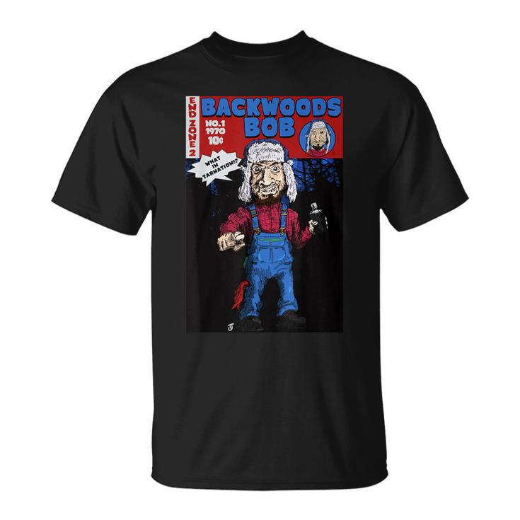 Backwoods Bob End Zone 2 Comic Book T-Shirt