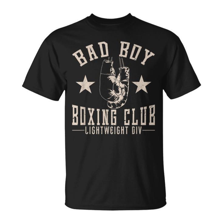 Bad Mad Boy ボクシングクラブ Tシャツ