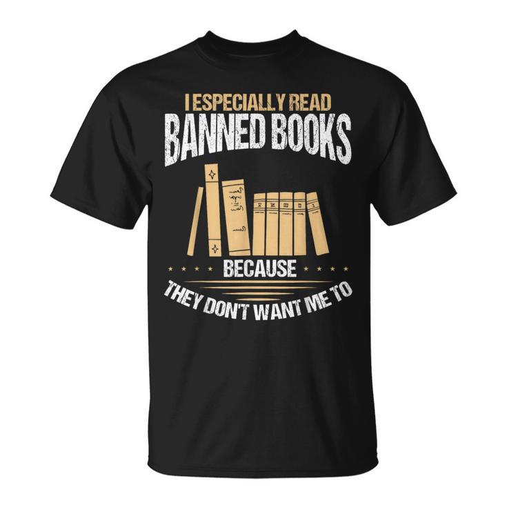 Banned Book Set Book Lover Banned Book List Librarian T-Shirt