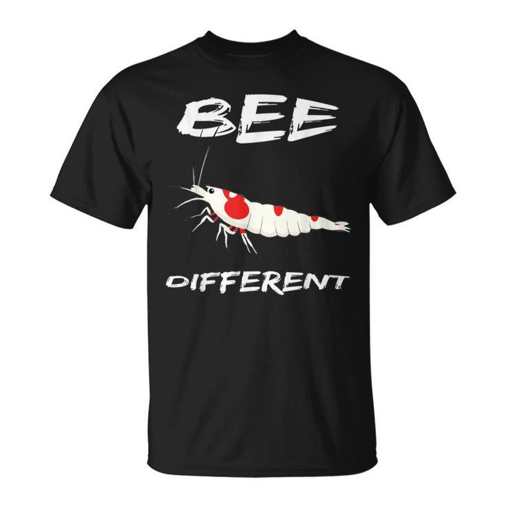 Bee Different Redbee アクアリストへのプレゼント シュリンプ Tシャツ