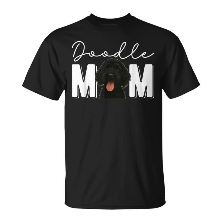 Black Doodle Mom Black Goldendoodle Owner Black Doodle Lover T-Shirt Black Doodle Mom Black Goldendoodle Owner Black Doodle Lover T-Shirt
