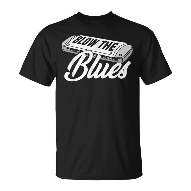 Blues Armónica Para Instrumentos Deiento Camiseta unisex