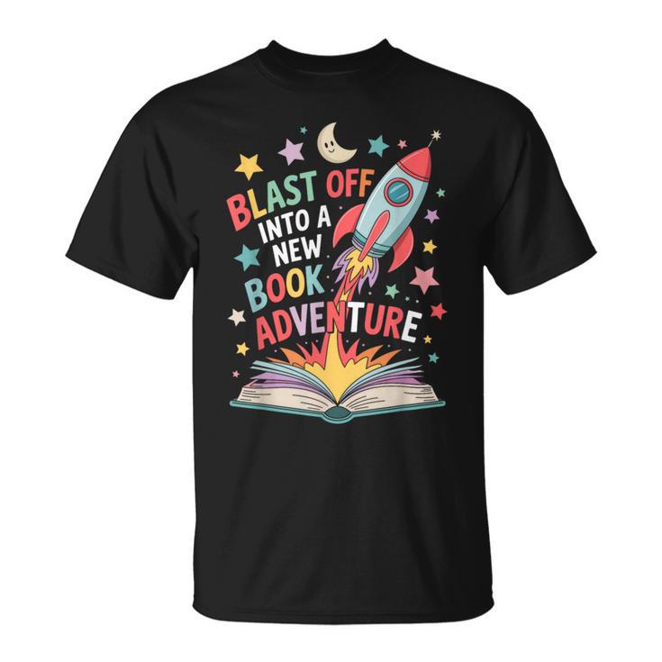 Book Adventure Reading Fun For Kids And Young Readers T-Shirt