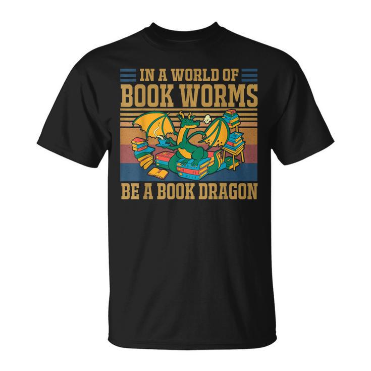 Book Dragon Kids Bookworm T-Shirt