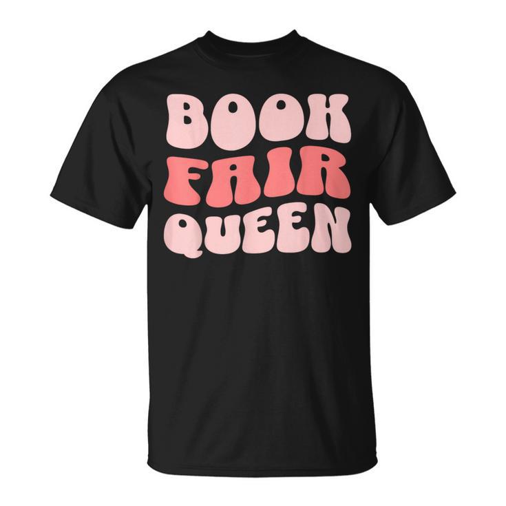 Book Fair Queen Women Library T-Shirt