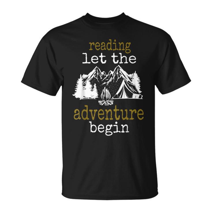 For Book Lovers Reading Women Clothing Girls Pajamas T-Shirt