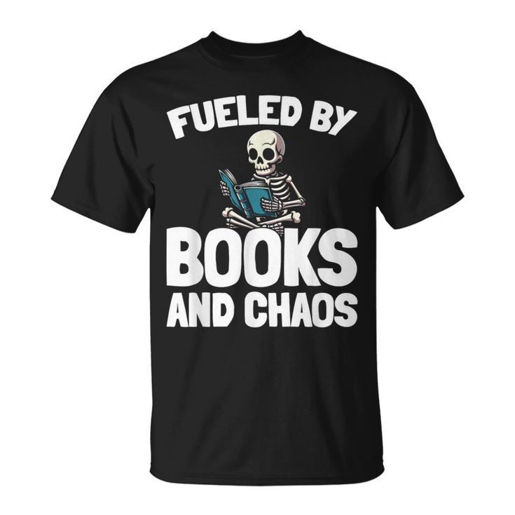 Books Writer Library Bibliophile Literature Novel Bookworm T-Shirt