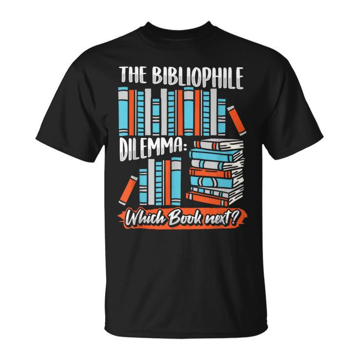 Bookworm For a Bibliophile Book Nerd T-Shirt