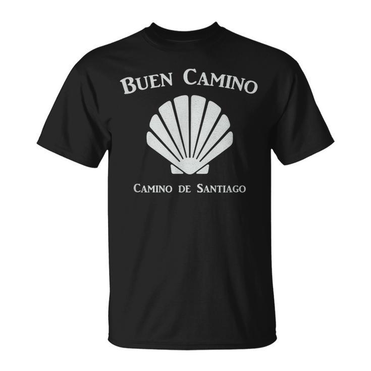 Buen Caminohell カミノデサンティアゴ巡礼ザ・ウェイ Tシャツ