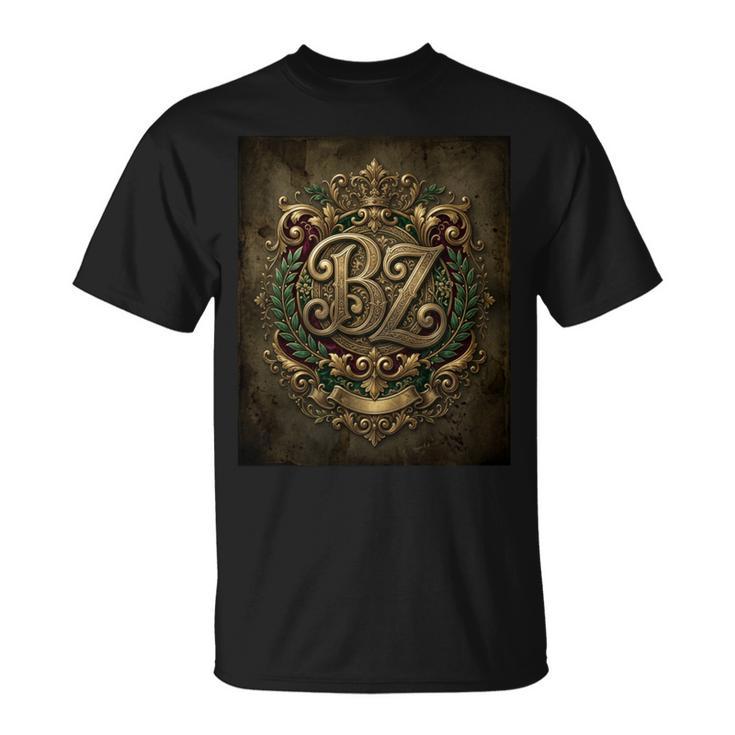 Bz イニシャル B Z 名前 名前 オノマティックス オノマトロジー 長袖tシャツ Tシャツ