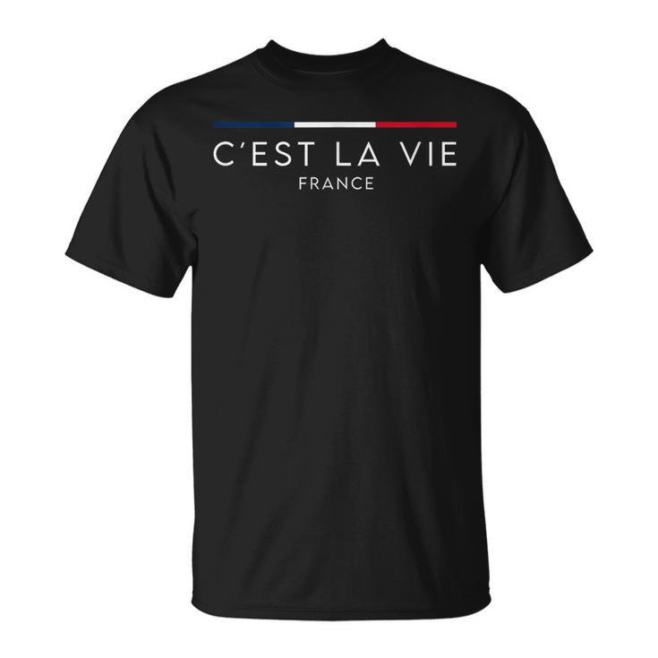 C'est Laie-フランス-フランスのナショナルカラー Tシャツ