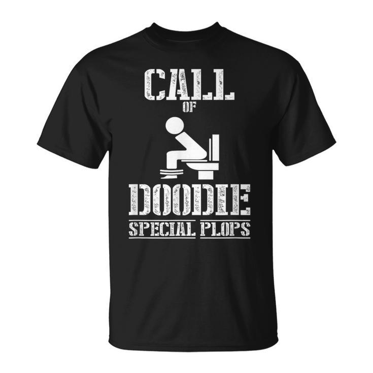 Call Of Doodiepecial Plops デューティーtシャツ Tシャツ