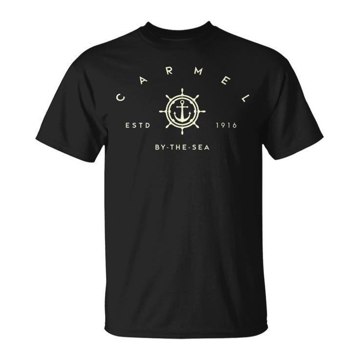 Carmel By-Theea カリフォルニア カーメルバイザシーcaアンカー Tシャツ