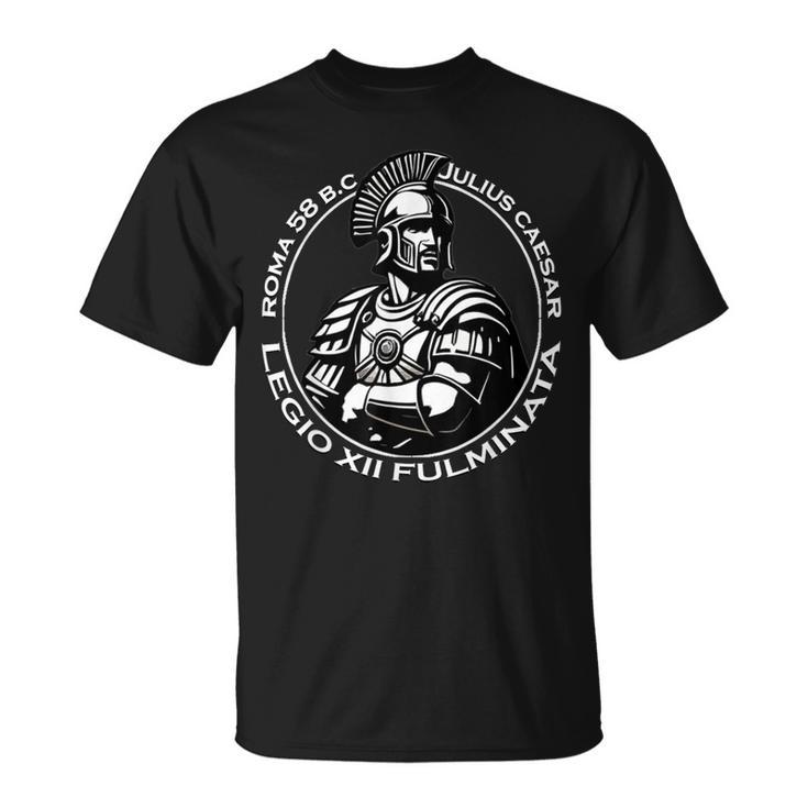 Centurion – Legio Xii Fulminata –Oldat Romainpqr T-Shirt
