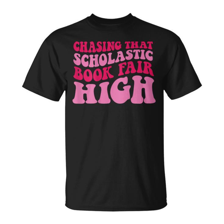 Chasing That Scholastic Book Fair High T-Shirt