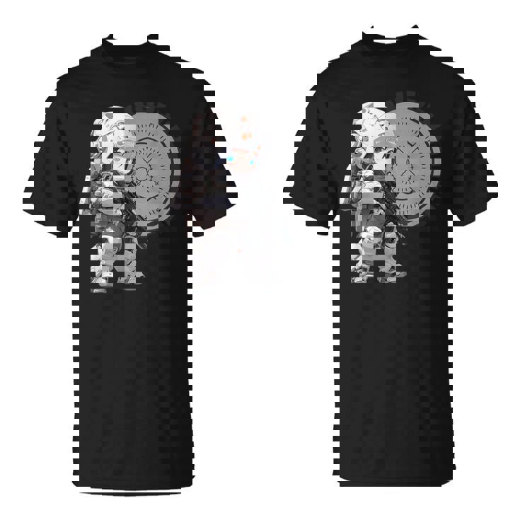 Chibi Charaeries 【アニメ、ちびキャラ、デフォルメ、タクティカル、かわいい、かっこいい】 Tシャツ