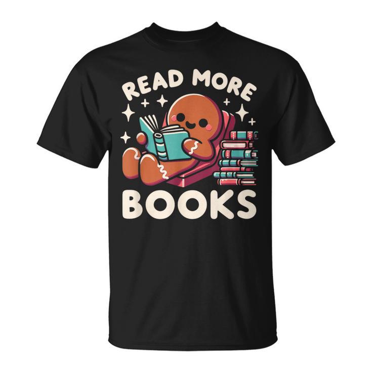 Christmas Teacher Shirt Read More Books Women T-Shirt