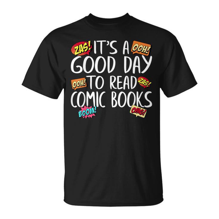 Comic Book Reading Collector Nerd Fan Anime Book T-Shirt