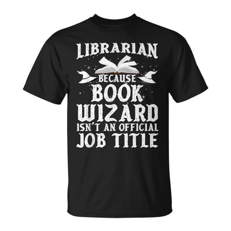 Cool Librarian Art For Men Women Read Library Book Lovers T-Shirt