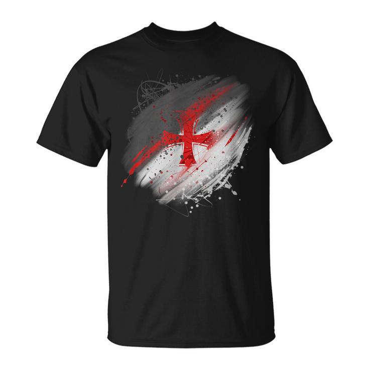 Croix De Chevalier Templier Croisades T-Shirt