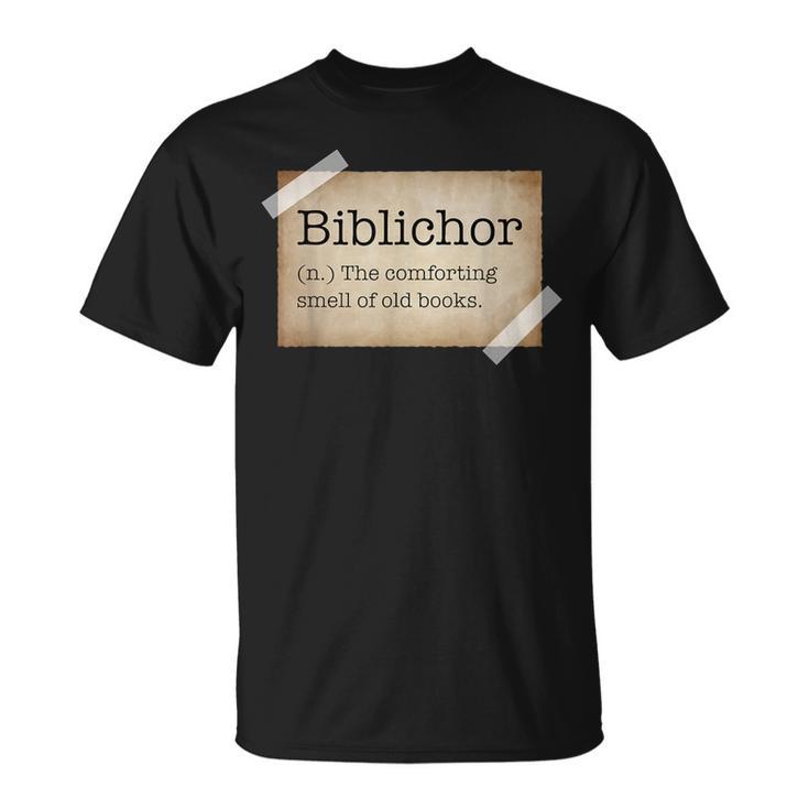Dark Academia Aesthetic Biblichor Old Vintage Books Lover T-Shirt