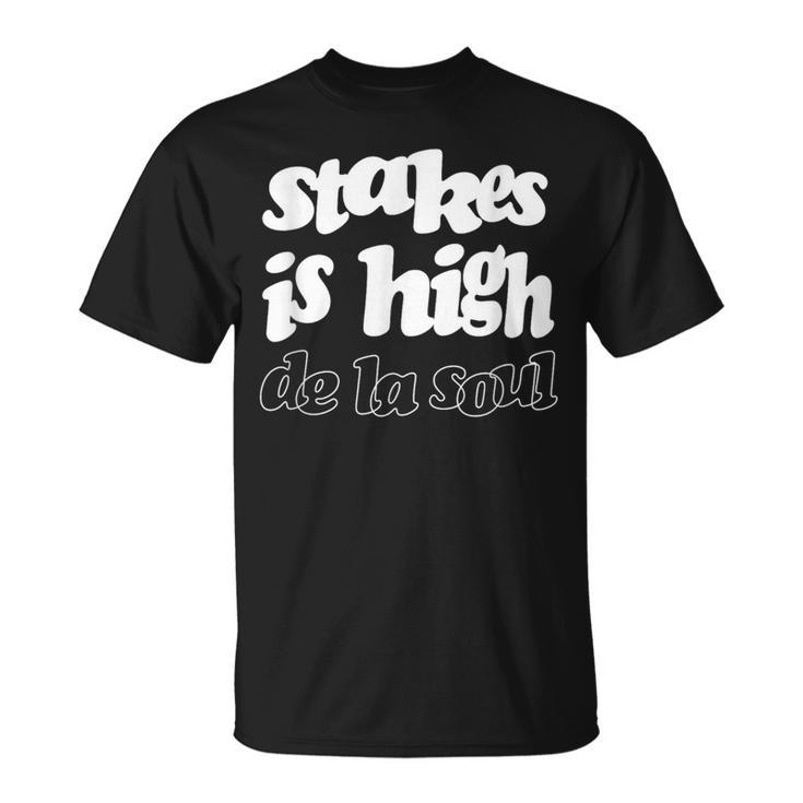 De Laoul 「Stakes Is High」 Tシャツ