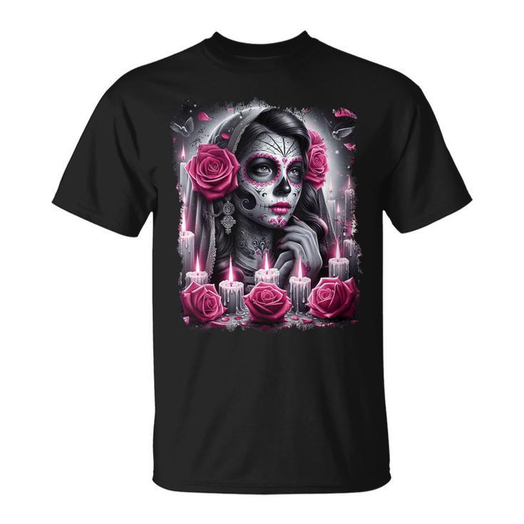Dia De Los Muertos Mexicos Morts Hommes S T-Shirt