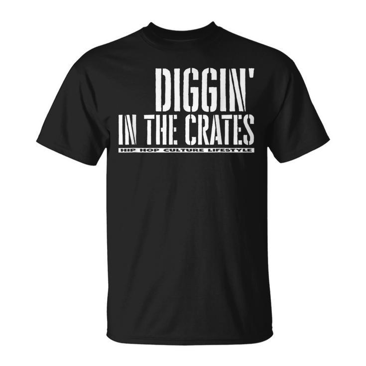Diggin In In The Cates レコードボックス Tシャツ