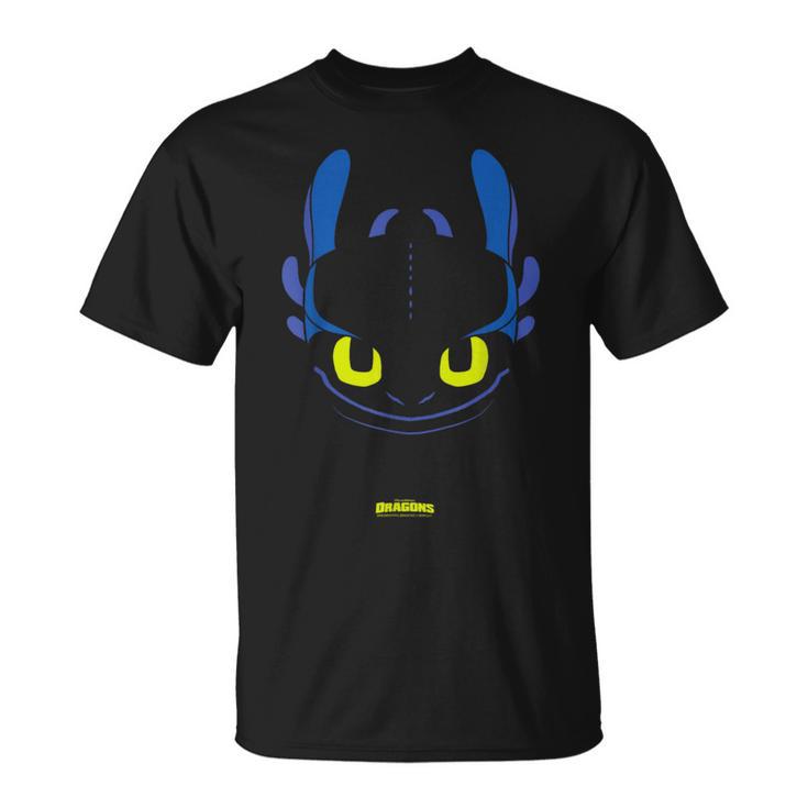 Dreamworks ドラゴンズ トゥースレス ナイトフューリー ビッグフェイス コスチューム Tシャツ