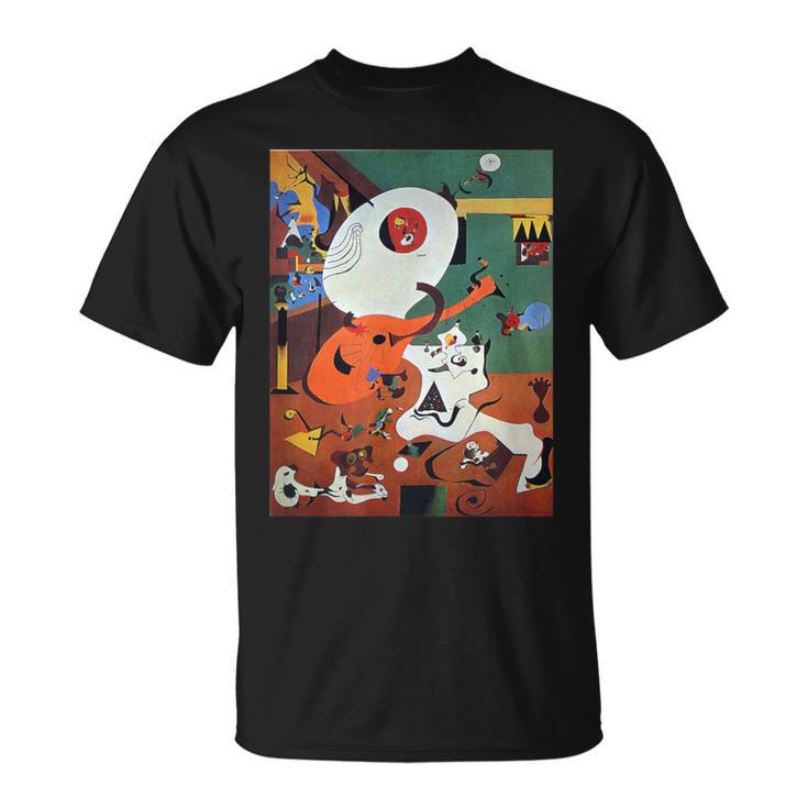 Dutch Interior I 1928 ジョアン・ミロ アートtシャツ Tシャツ