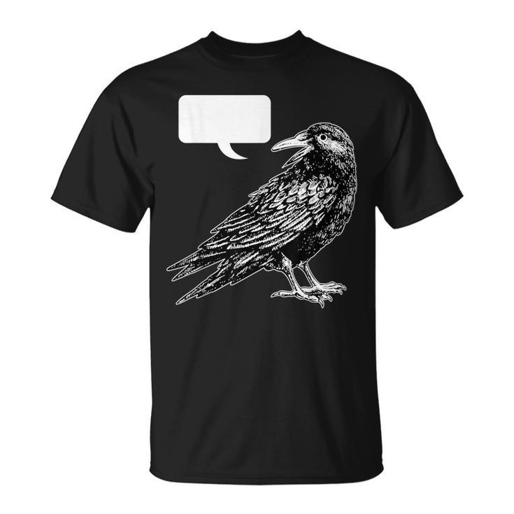 Edgar Allan Poe Nevermore Open To Interpretation Raven シャツ Tシャツ