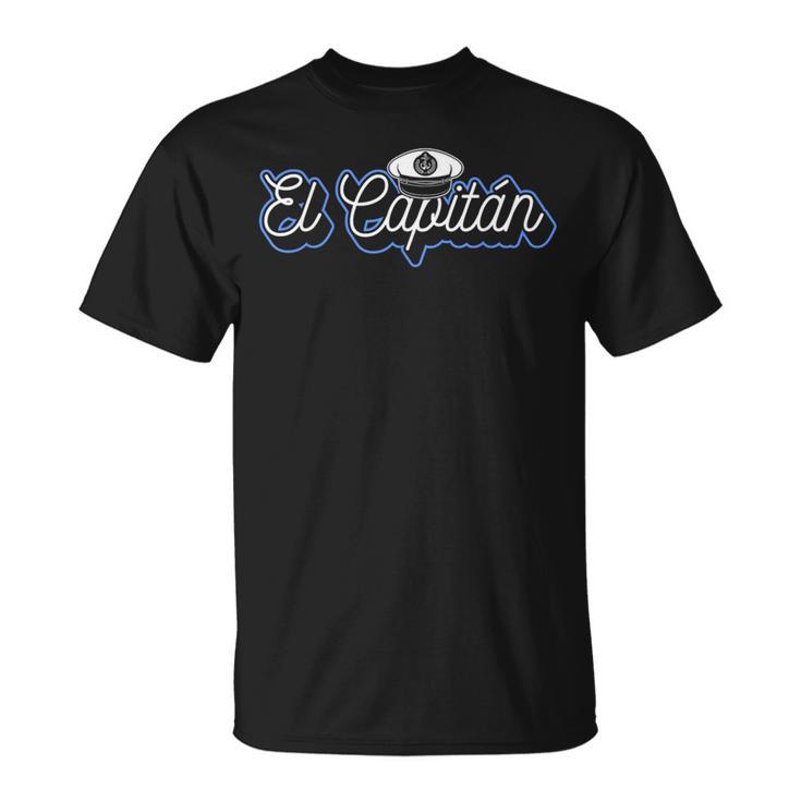 El Capitan Barcos Barcos Barcos Regalo Camiseta unisex
