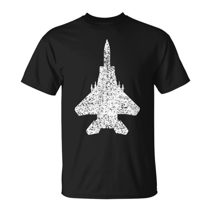 F-15 イーグルジェットファイター Tシャツ