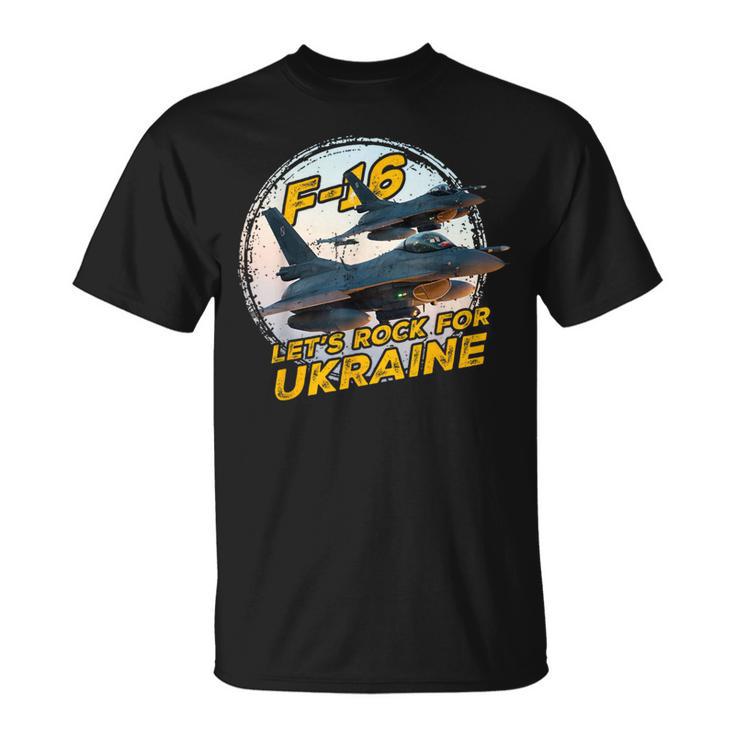 F-16 ウクライナ Tシャツ