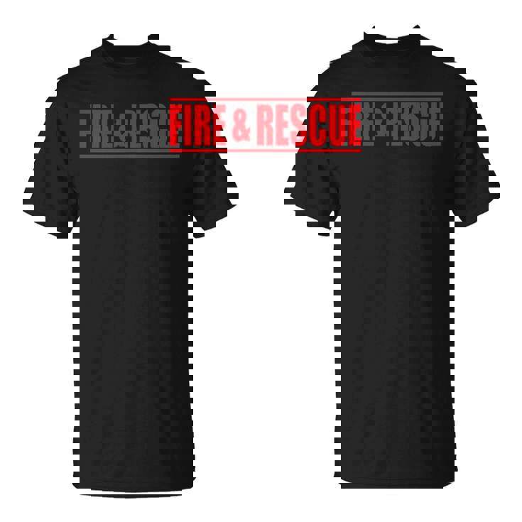 Fire And Rescue 消防士 コスチューム ユニフォーム Tシャツ