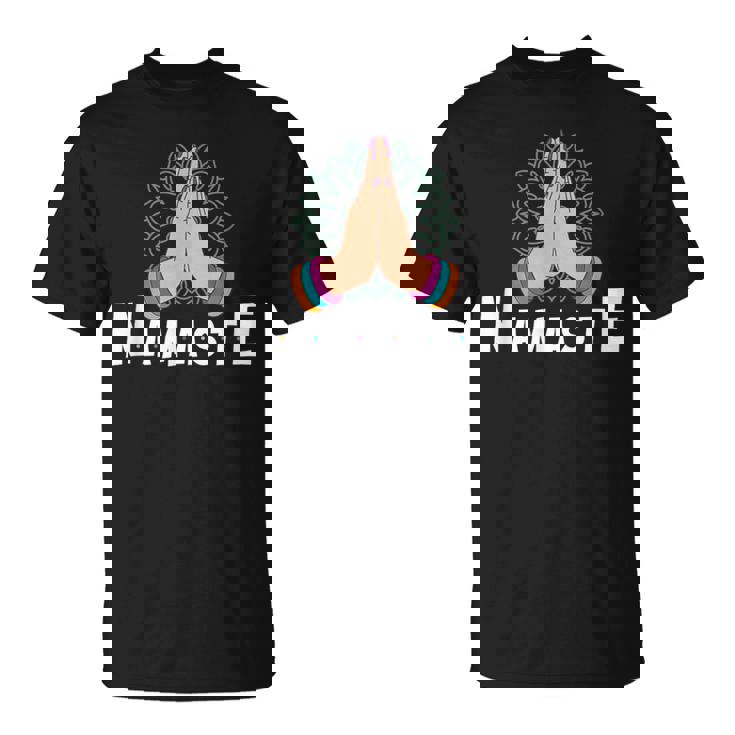 Fold Your Hands 瞑想 ナマステ Tシャツ